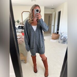 Zipper Cardigan Sweater